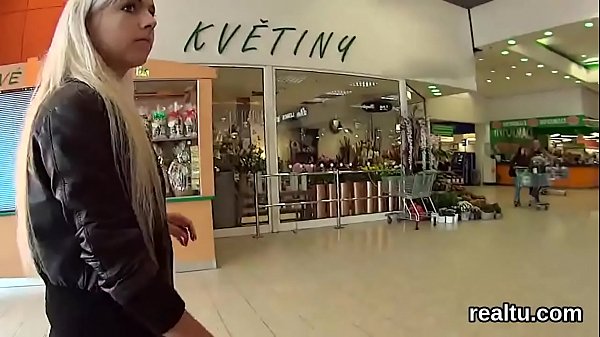 Ravishingczech girl is seduced in the shopping centre and plowedin pov