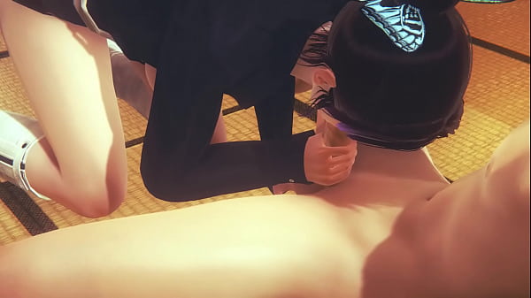 Demon Slayer Hentai - Shinobu Kocho hardsex in_tatami - Japanese Asian Manga_Anime Game Porn
