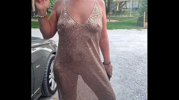 Play MP4 - Ariela Rider public trasparent dres