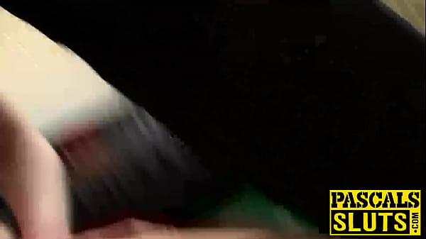 Inked girl tied up and punished