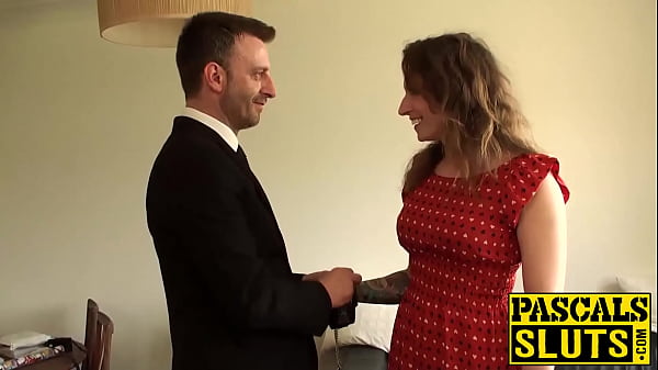 Inked girl tied up and punished