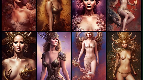 CELEBRITY GODDESS JENNIFER LAWRENCE