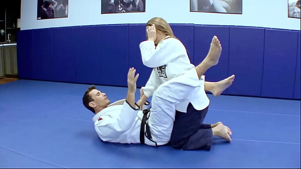 Play MP4 - Horny Karate students fucks with her trainer after a good karate session