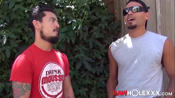 Latino sucks dick before raw pounding 