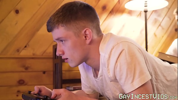 Teen stepson fucked doggystyle raw after taboo anal play
