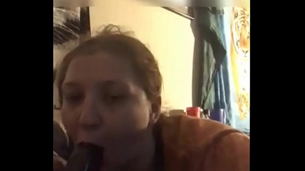 Sucking thick cock