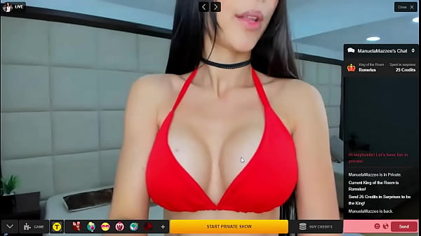 very hot camgirl getting naked