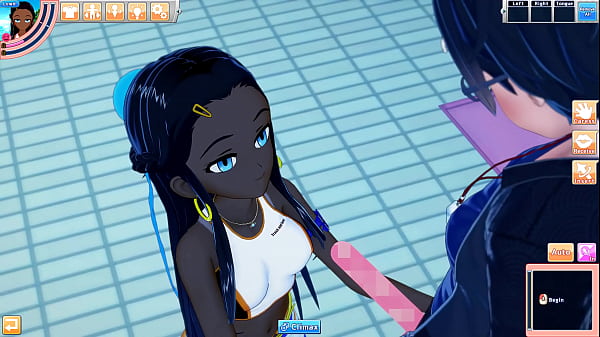 Nessa bangs a dude at the pool 