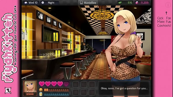 MILF Make Me Nervous - *HuniePop* Female Walkthrough #11