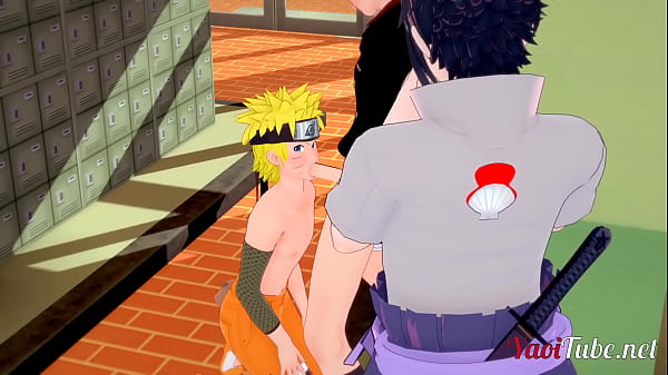 Play MP4 - Naruto Boruto Yaoi Hentai 3D - Naruto suckt Kiba's dick & Sasuke discovers them - Anime Gay Porn Video