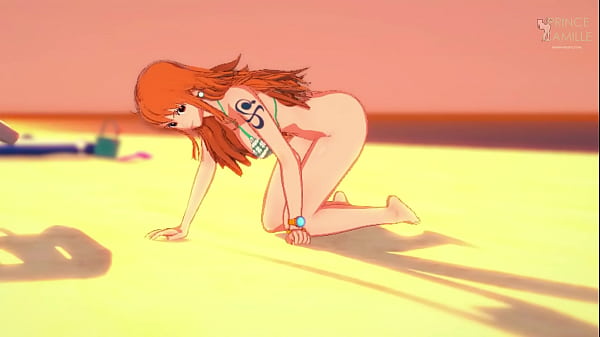 Nami_gets horny and wants you_to take_off her_tight jeans One_Piece
