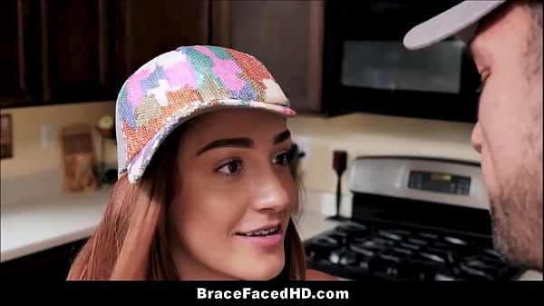 Hot TeenWith Braces AndA Big Ass Courtney Falls FuckedBy Her_Friend