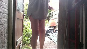 nudey fat old man
