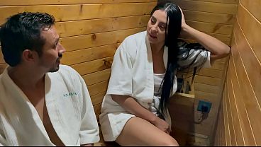 Nonton I Walk Into A Sauna And Find A Milf Who's Eager For Sex - Tommy Miller thumbnail