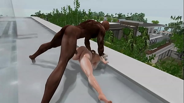 Nicoletta burba gets bent over on the side pool 