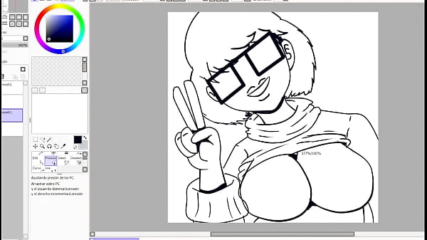 Pedd velma shows his boobs