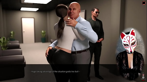 The office gamer girl playing porn game ep 7