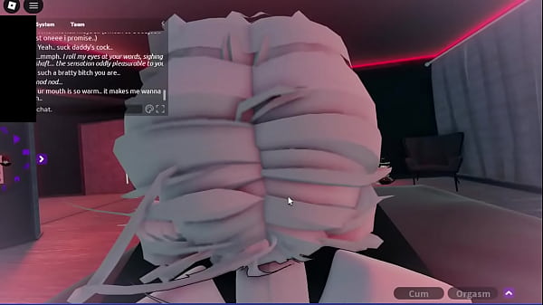 This roblox whore let me fuck her until im dry 