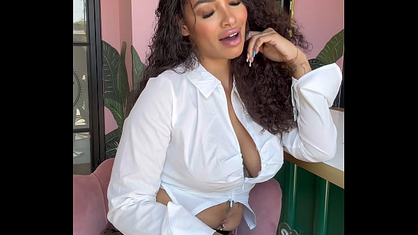 Office secretary gets freaky with her boss 