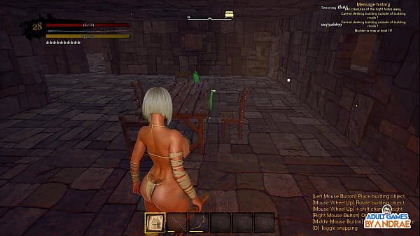 EP7 Building the Stone_House Kitchen Bed Bath in WickedIsland_Gameplay