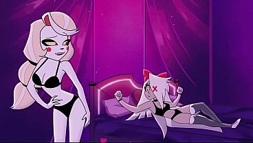 Obsession Hide Away | Hazbin Hotel Fan Animation (Charlie and Vaggie)