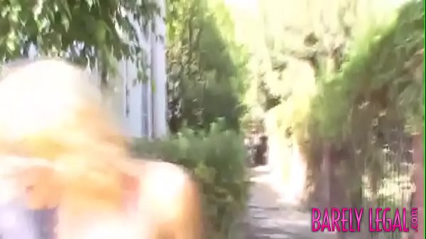 Play MP4 - 18yo Ally Ann drooling with cum after poolside sex