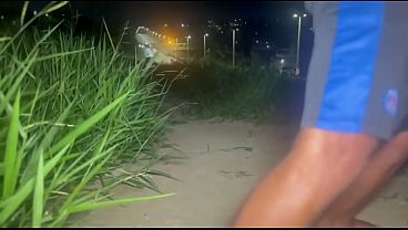 RAPIDINHA NA RUA DE TERRA COM 3 ESTRANHO NA ESTRADA 