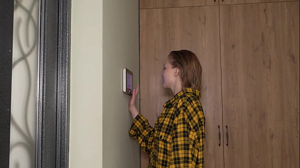 She stayed home alone and went with a young gardener 