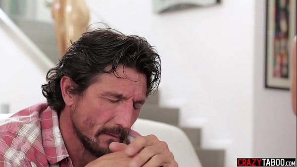 Play MP4 - Petite small tits Latina Gina Valentina helped poor stepdad and sucked his big hard cock