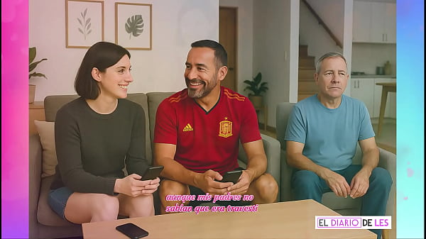 Relato Travesti Er&oacute_tico - Mi primera vez con mi vecino de 45 a&ntilde_os