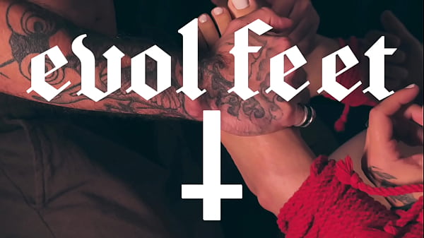 Emily was tied up and had her feet worshipped 