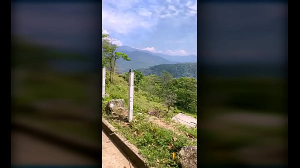 TS Angelique Monroe - A horny morning in the rainforest. 