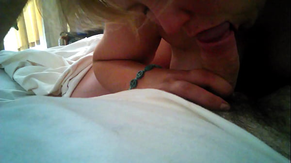 Blonde whore loves my cock