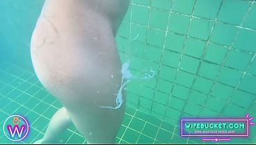 We Went At A Mountain Retreat, Fucked Secretly In The Pool And Tested Our New Gopro To Capture Our Hot Sex Underwater And Post It On Wifebucket thumbnail