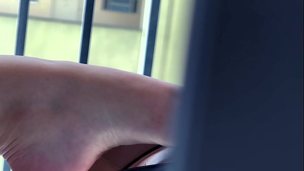 Miss bimby is teasing with her stilettos 