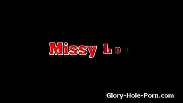 Busty Slut Sucks Dick Ass Soon As She Sees It Pop Through Gloryhole thumbnail