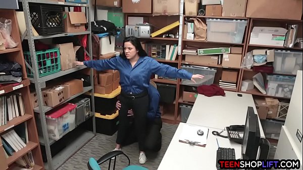 Feisty latina teen thief finallygets busted_stealing