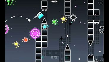 Geometry dash orbit layout