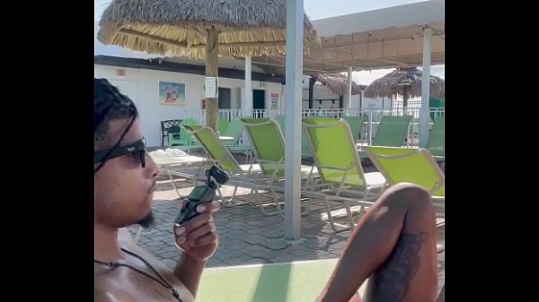 Sex At The Nudist Resort Rooftop thumbnail