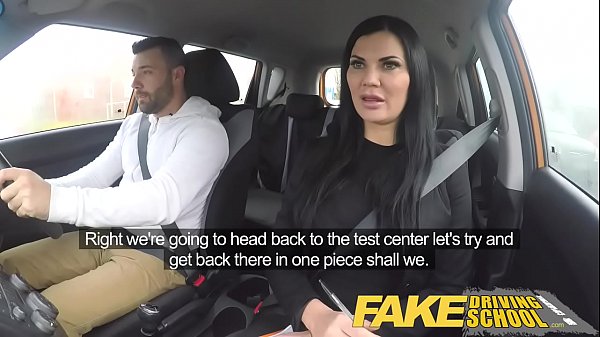Play MP4 - Fake Driving School Jasmine Jae fully naked sex in a car with her student