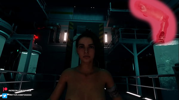 Womb ejaculation with internal view of monster cock 