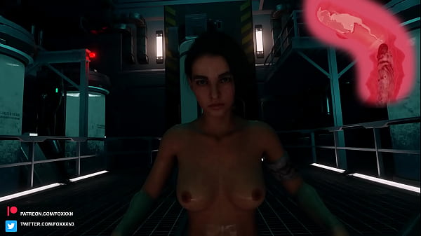 Womb ejaculation with internal view of monster cock 