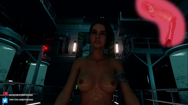 Womb ejaculation with internal view of monster cock 