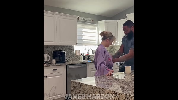 Play MP4 - Blonde Hotwife cucks husband and takes creampie bbc