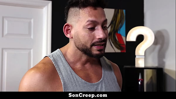 Horny Stepdad Confronts Twink Stepson, Leads to Passionate Encounter - Soncreep 