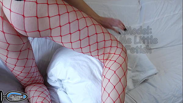 Cosplay Stepsister In_Clothes Of The Maid_Without Panties Rubs Wet Pussy On The Pillow And Need Sex