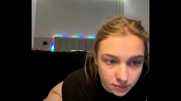 Masturbating and bouncing natural tits