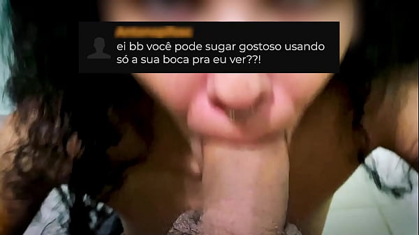 VOC&Ecirc_ MANDA E EU FA&Ccedil_O #1 - MAMADA BARULHENTA SEM AS M&Atilde_OS
