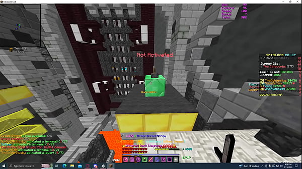 Hypixel_skyblock hentai_Dropping a rare_item