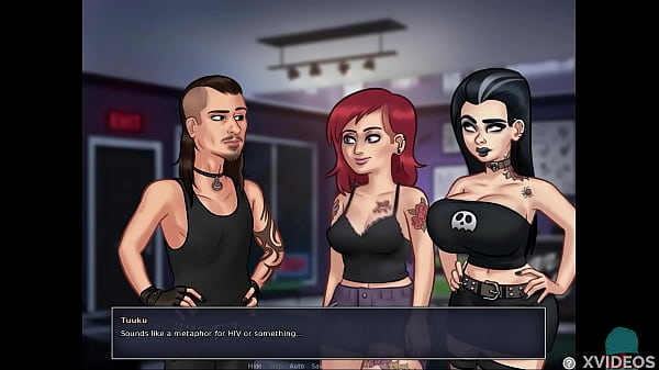 SUMMERTIME SAGA #115 • Joking around with the two_tattooed hotties